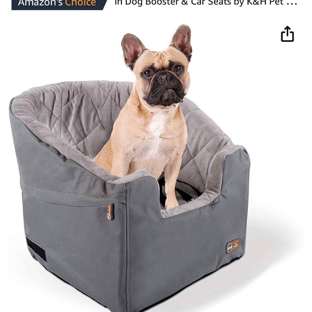 K&H Pet Products Bucket Booster Dog Car Seat Size Large